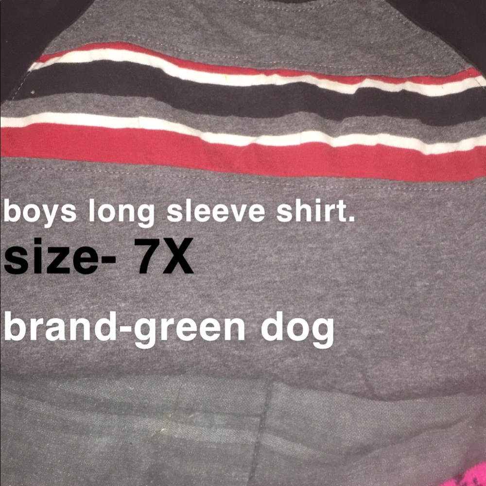 boy long sleeve shirt